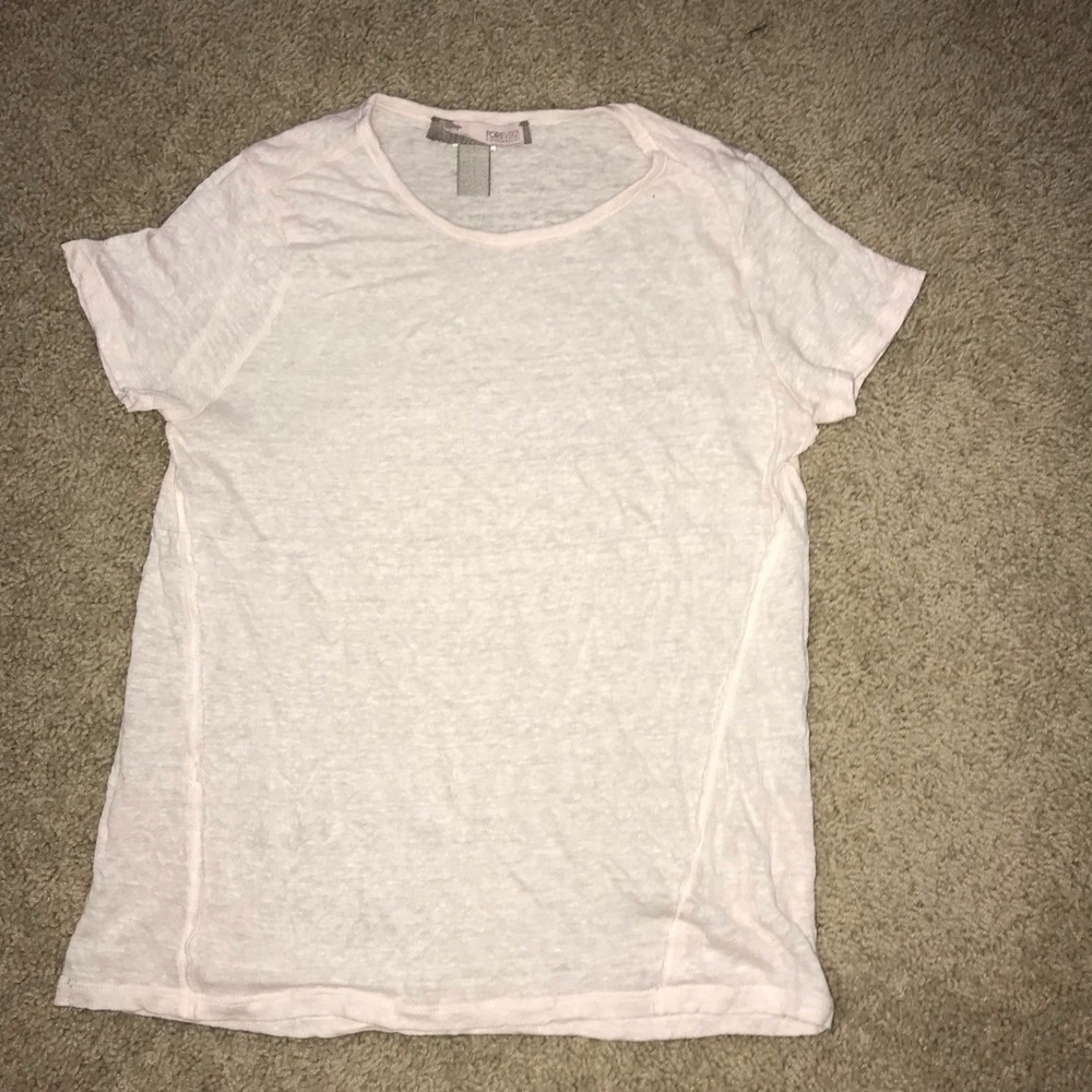 • F21 light pink basic tee 💗 •